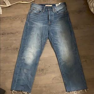 Brand new wedgie straight jeans
